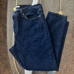 Dark Blue Wedgie Jeans - Levi Strauss